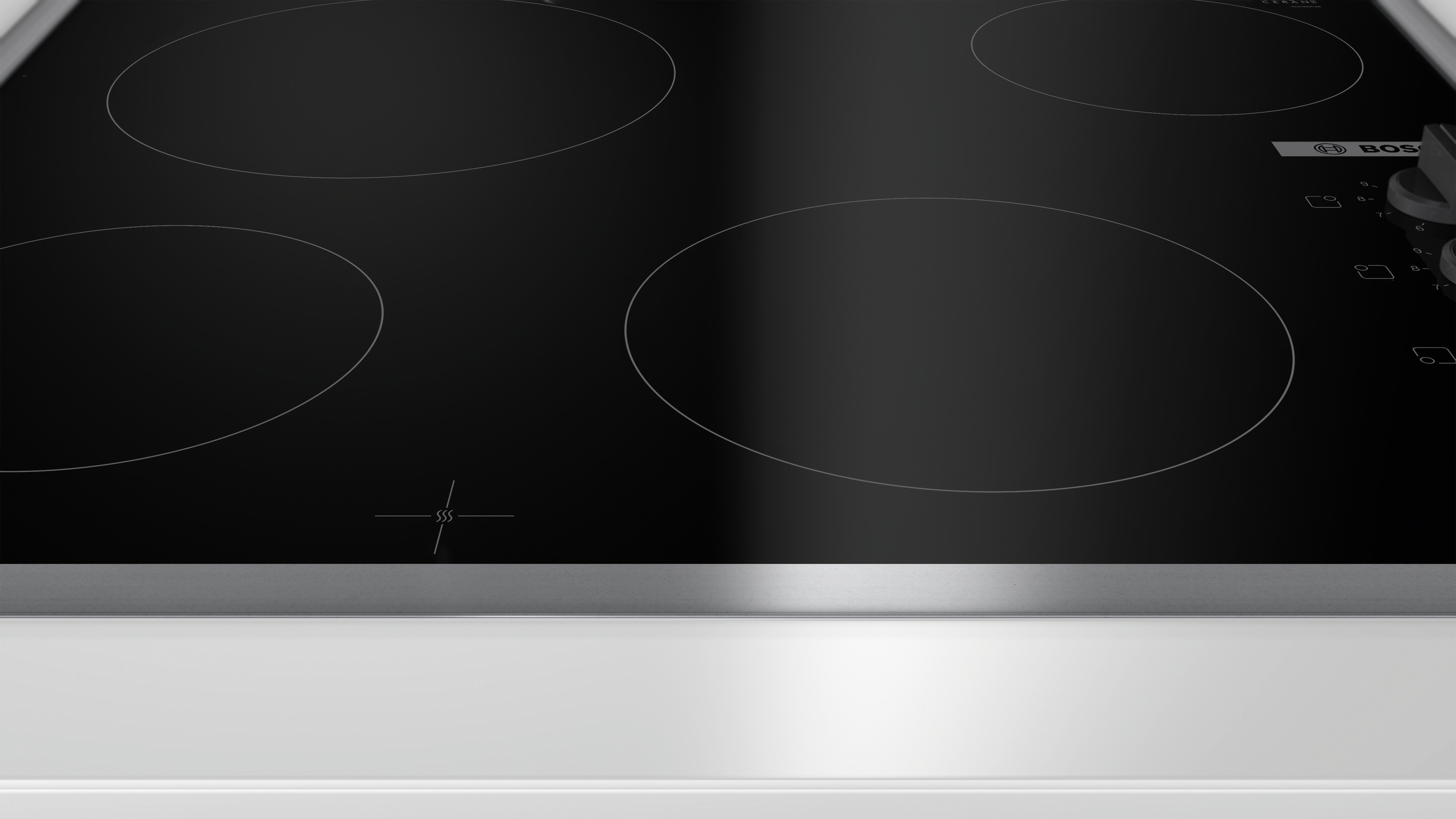 Series 2, Electric hob, 60 cm, Black, surface mount with frame, PKE645CA2E